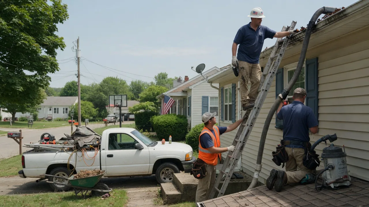 Gutter Installation in Hepler, KS near me